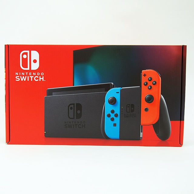 未使用 ニンテンドー スイッチ ブルー オレンジ Nintendo Switch HAD-S-KABAA 新バージョン を焼津市のお客様よりお